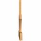 Ekena Millwork Redmond Rough Sawn Timber Gable Bracket, Western Red Cedar, 96"W x 36"H x 2"D x 6"F, 9/12 Pitch GBW096X36X0206RED00RWR - alternate 5